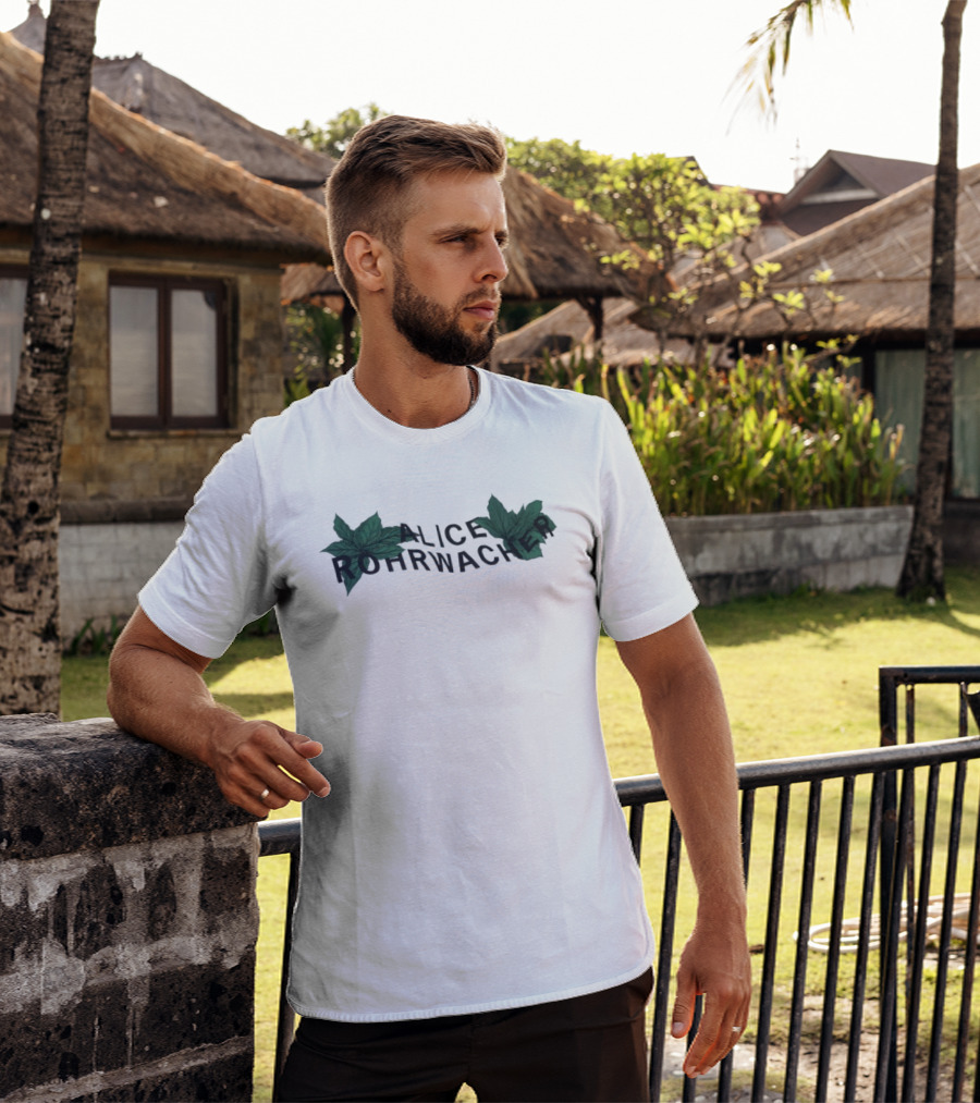 Alice Rohrwacher Leaf Motif T-Shirt