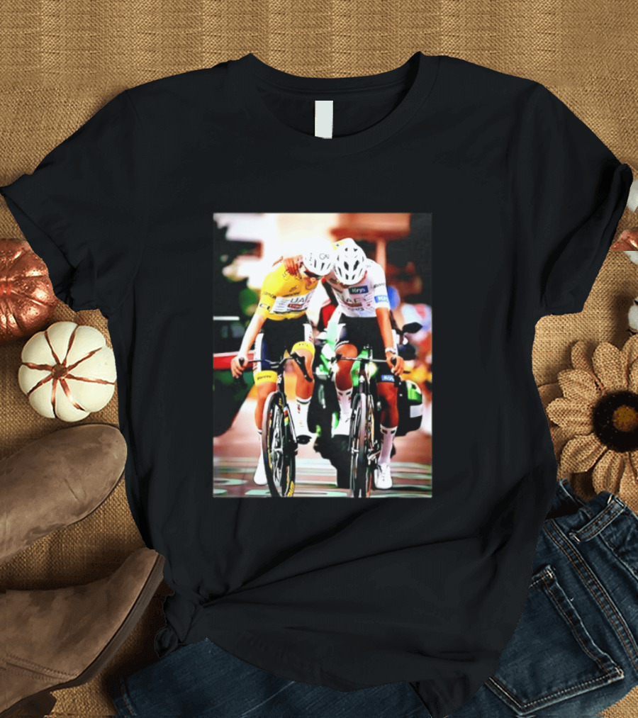 Tadej Pogacar Isaac Del Toro 2026 Tour De France Cyclist Duo T-Shirt