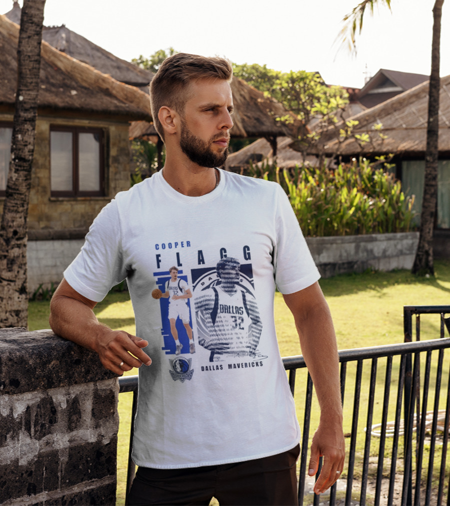 Cooper Flagg Dallas Mavericks Highlights 2026 Signatures T-Shirt