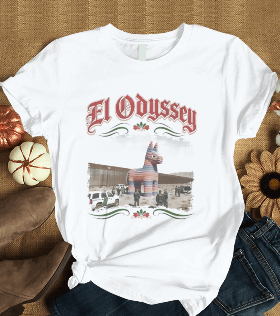 El Odyssey The Odyssey Parody Piñata Adventure T-Shirt