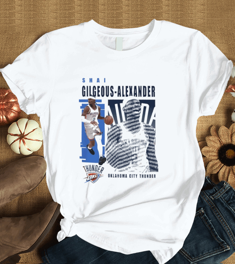 Shai Gilgeous Alexander Oklahoma City Thunder NBA Basketball Highlights 2026 T-Shirt