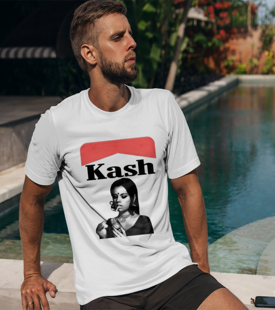 Mumtaz Kash Marlboro Iconic Red Collar T-Shirt