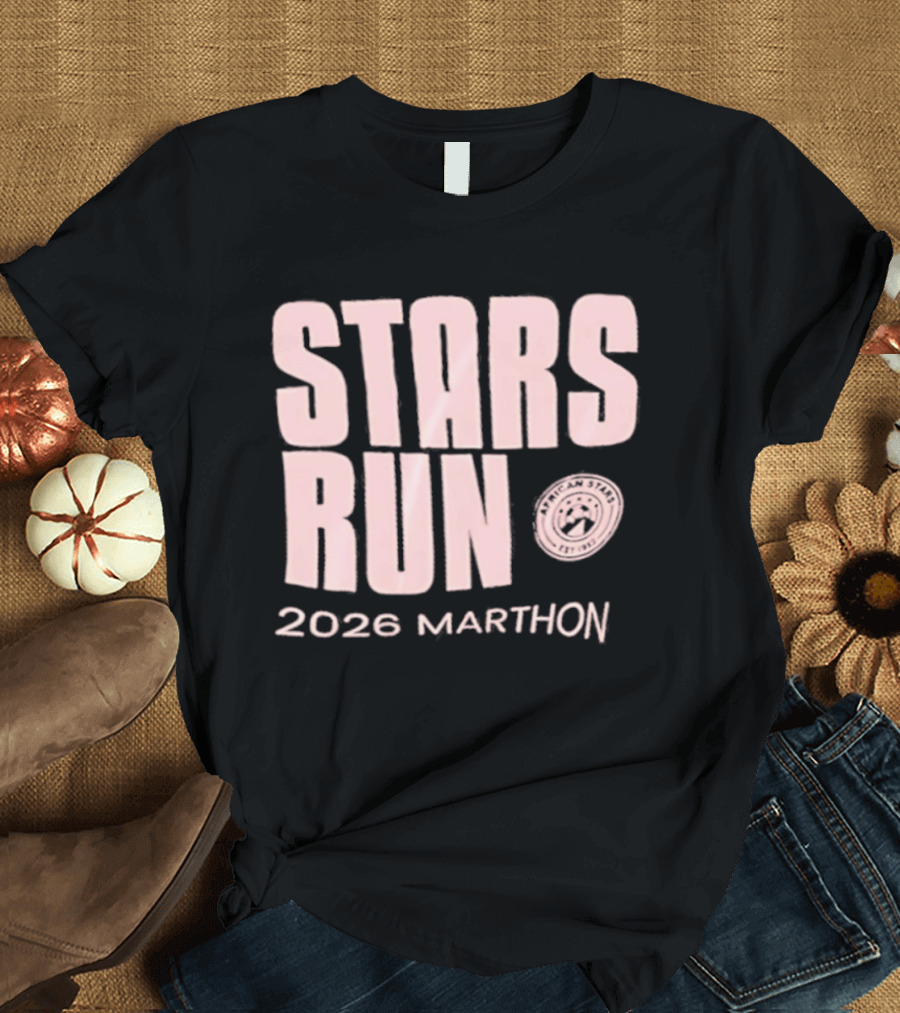 African Stars Marathon Run 2026 T-Shirt