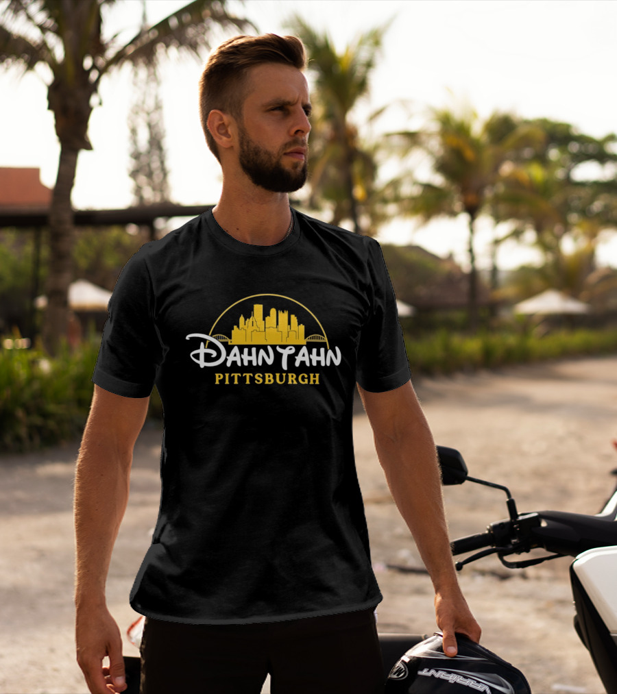 Dahntahn Pittsburgh City Skyline Magic T-Shirt