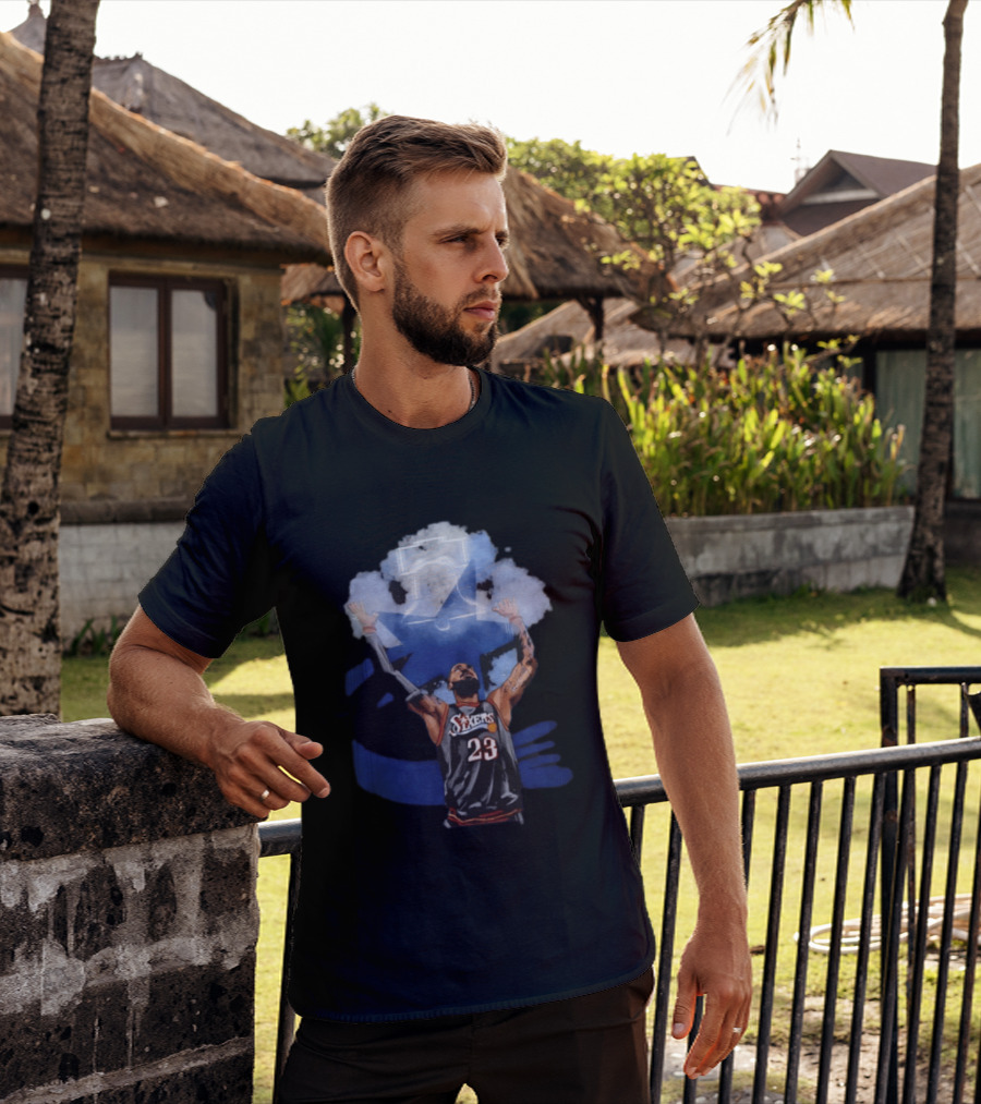 Philadelphia 76ers LeBron James 23 With Bells On Cloud 5 T-Shirt