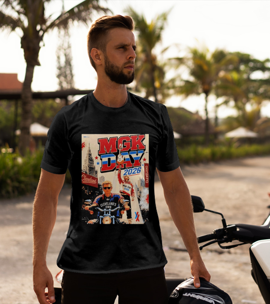 MGK Day 2026 Cleveland Music Event With Cleveland's Own T-Shirt