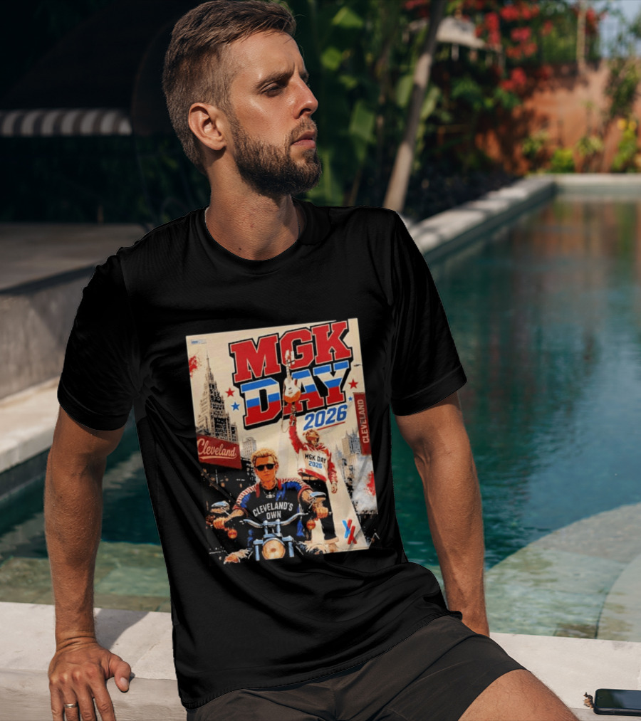 MGK Day 2026 Cleveland Music Event With Cleveland's Own T-Shirt