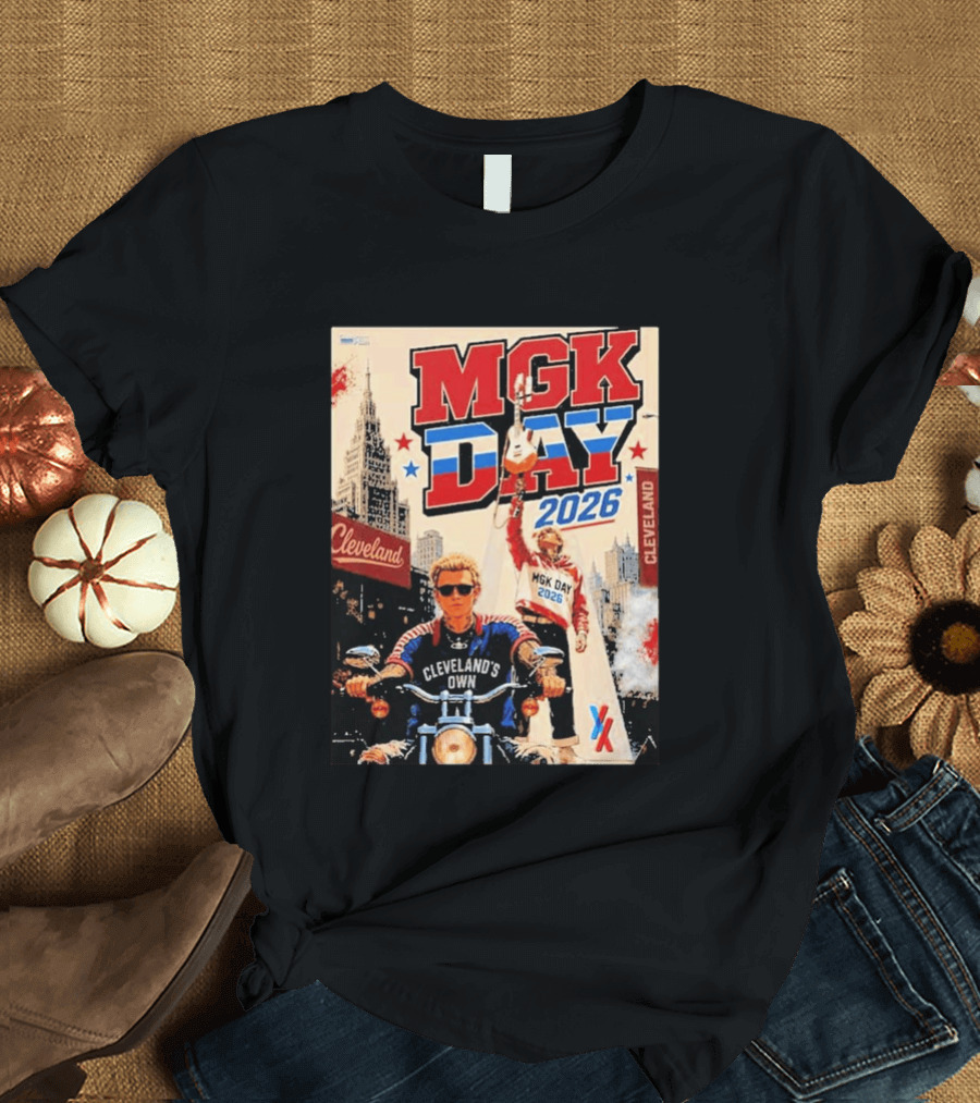 MGK Day 2026 Cleveland Music Event With Cleveland's Own T-Shirt