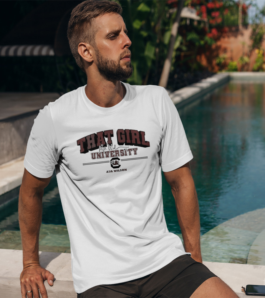 That Girl University South Carolina Gamecocks A'ja Wilson T-Shirt