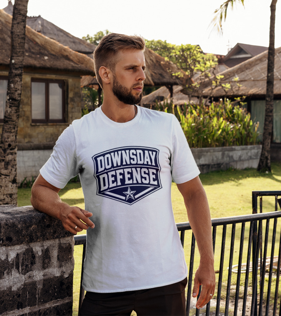 Downsday Defense Dallas Cowboys Star T-Shirt