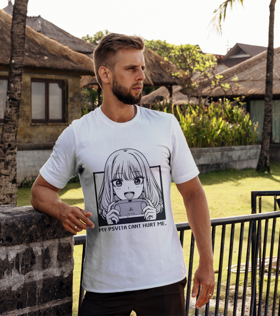Marin Kitagawa My PS Vita Can't Hurt Me Gaming Manga Aesthetic T-Shirt