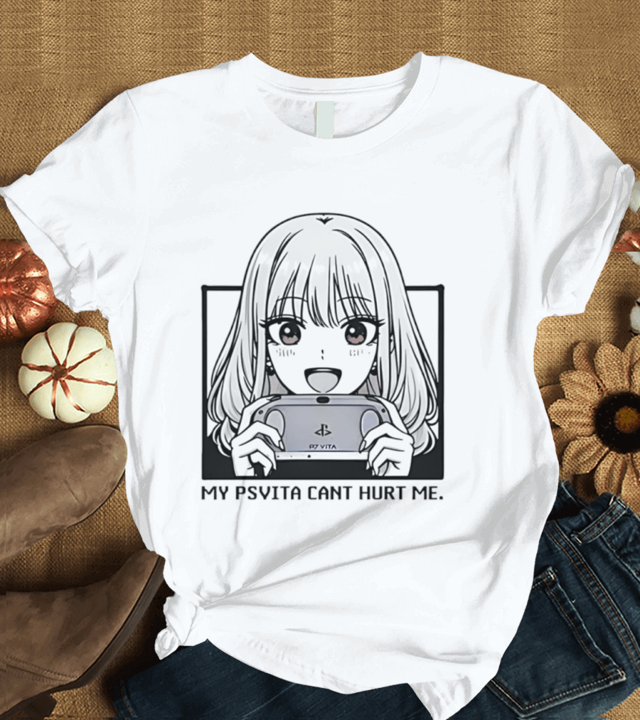Marin Kitagawa My PS Vita Can't Hurt Me Gaming Manga Aesthetic T-Shirt