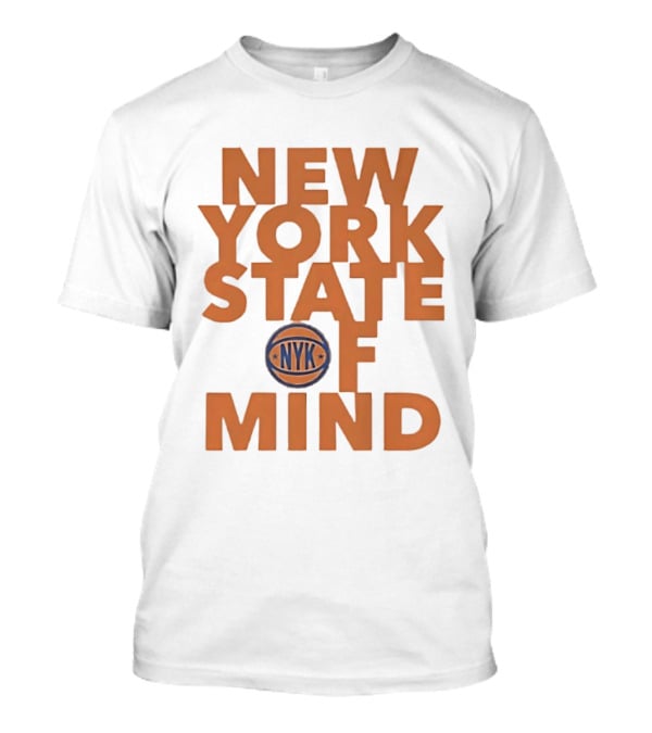 New York State Of Mind NYC Basketball T-Shirt