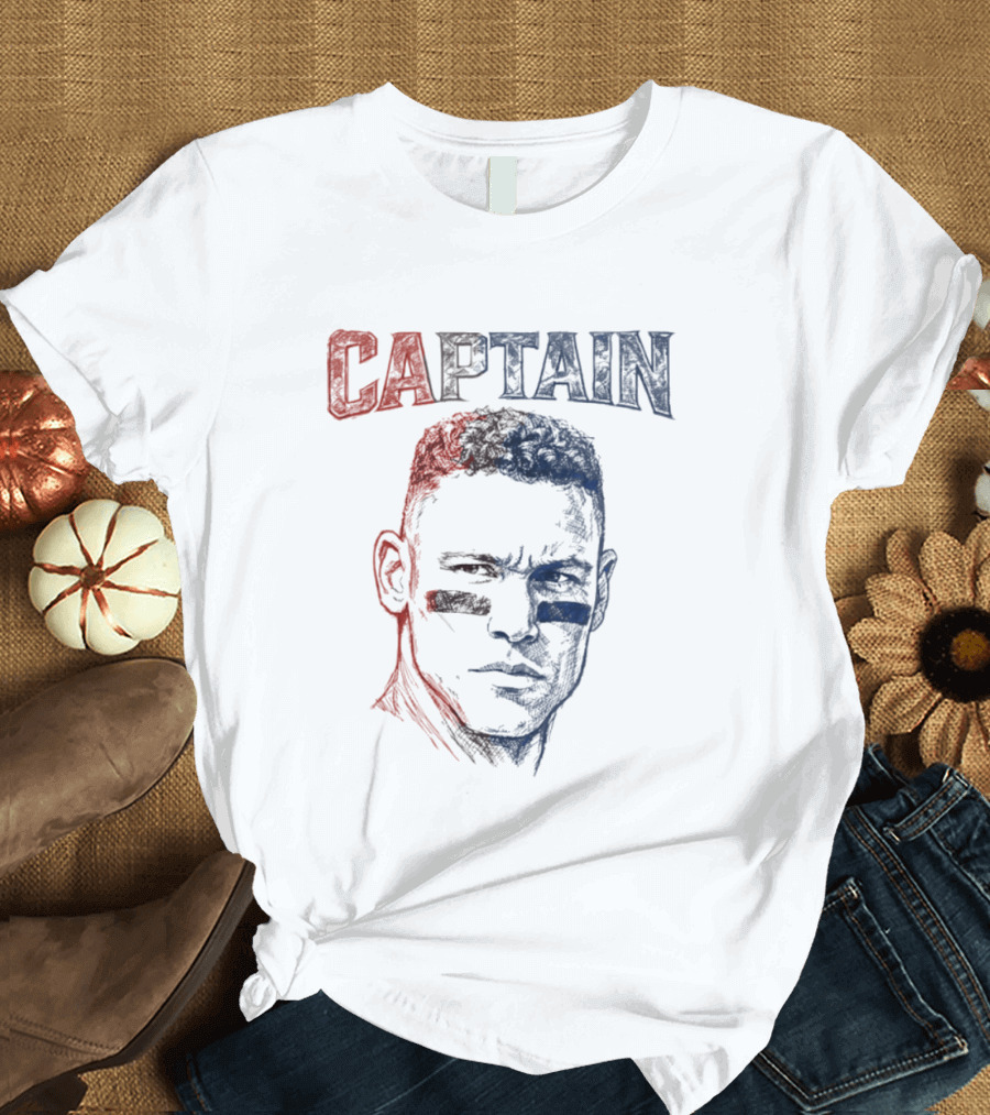 Captain USA X Aaron Judge Sketch T-Shirt