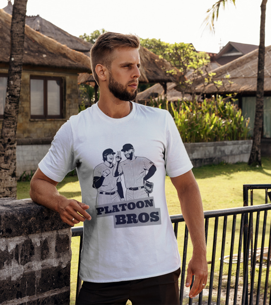 Yankees Platoon Bros Amed Rosario Ryan McMahon MLB Baseball Team T-Shirt