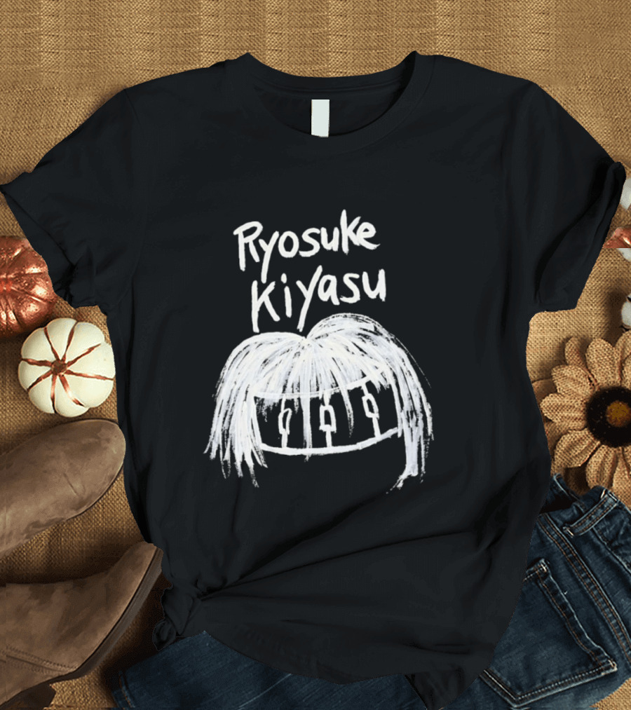 Ryosuke Kiyasu Drums Sketch With Hair T-Shirt