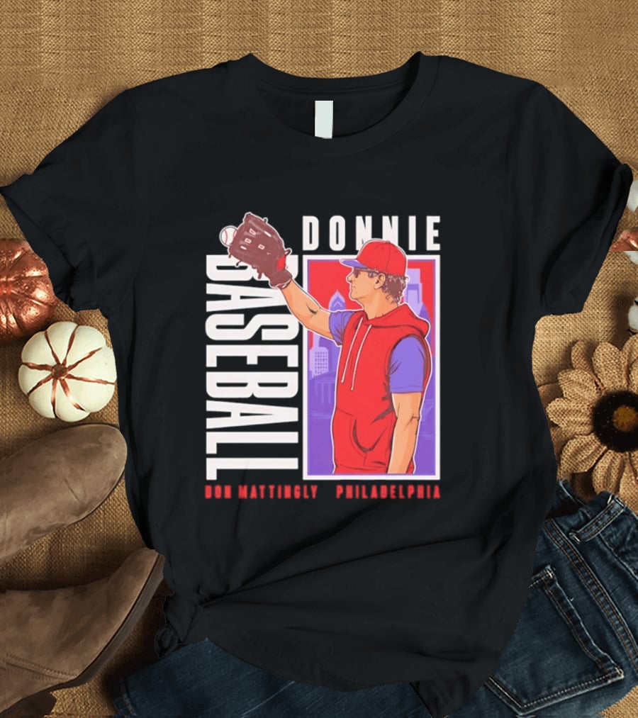Don Mattingly Donnie Baseball Philadelphia Sports T-Shirt