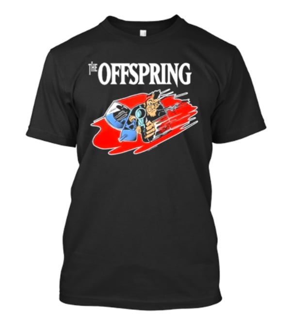 The Offspring Bad Habits Stupid Dombshit Goddam Motherfucker Vintage Cartoon T-Shirt