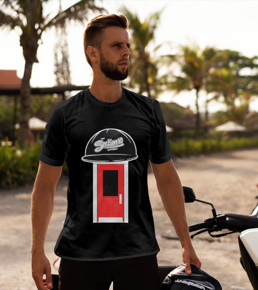 The Section10 Tavern Red Door Entrance T-Shirt