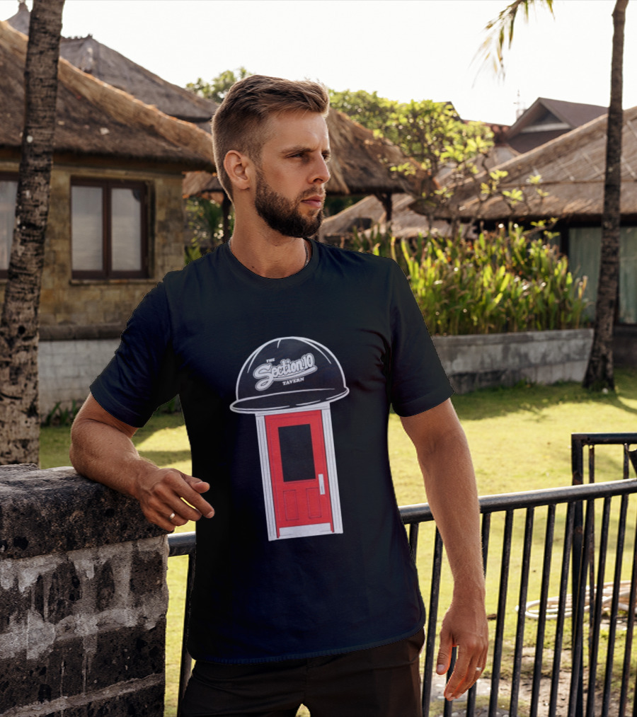 The Section10 Tavern Red Door Entrance T-Shirt