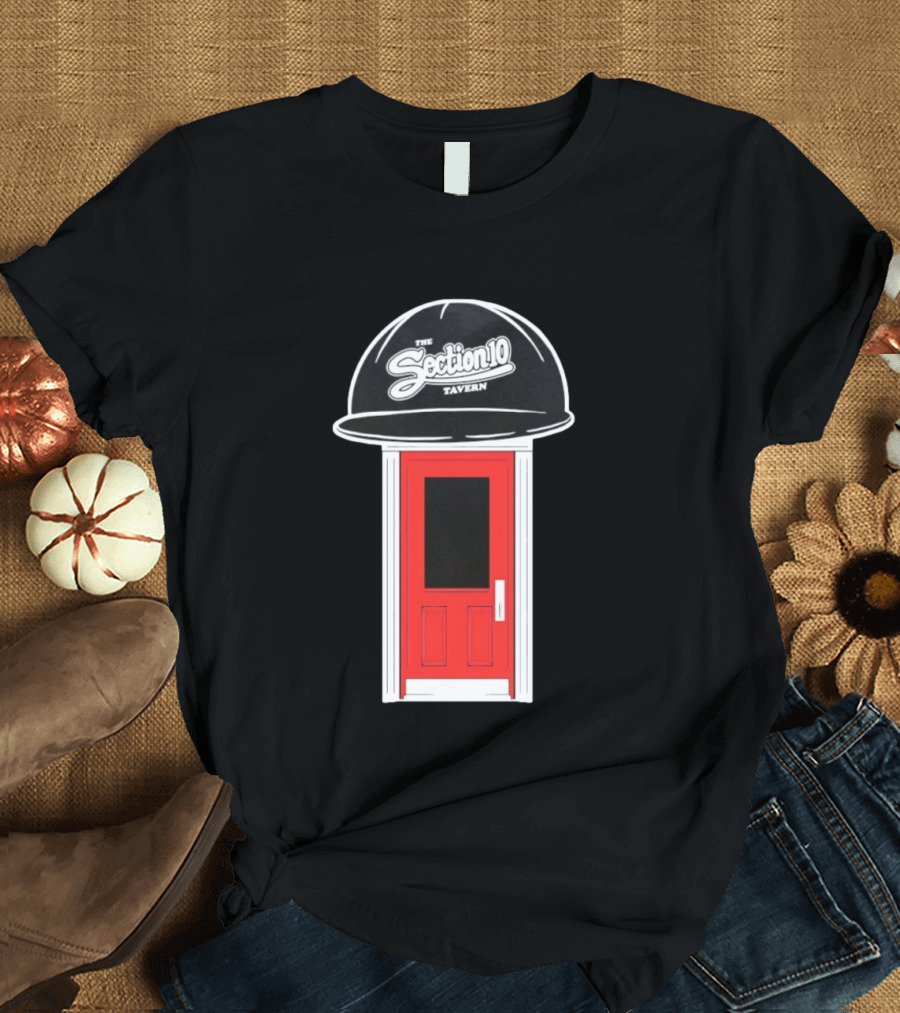 The Section10 Tavern Red Door Entrance T-Shirt