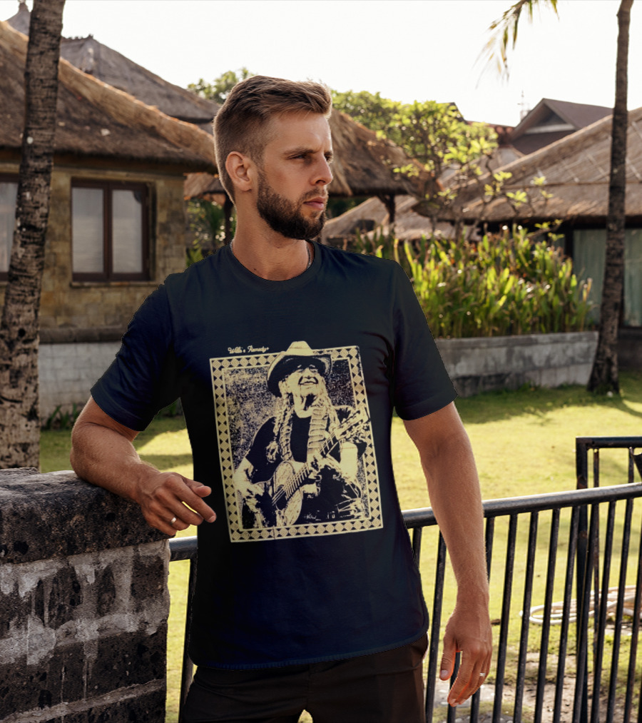 Willie Remedy Backstage Guitar T-Shirt