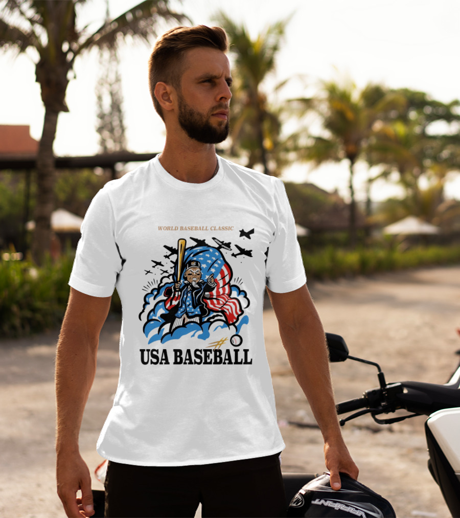 World Baseball Classic USA Baseball 2026 Aaron Judge T-Shirt