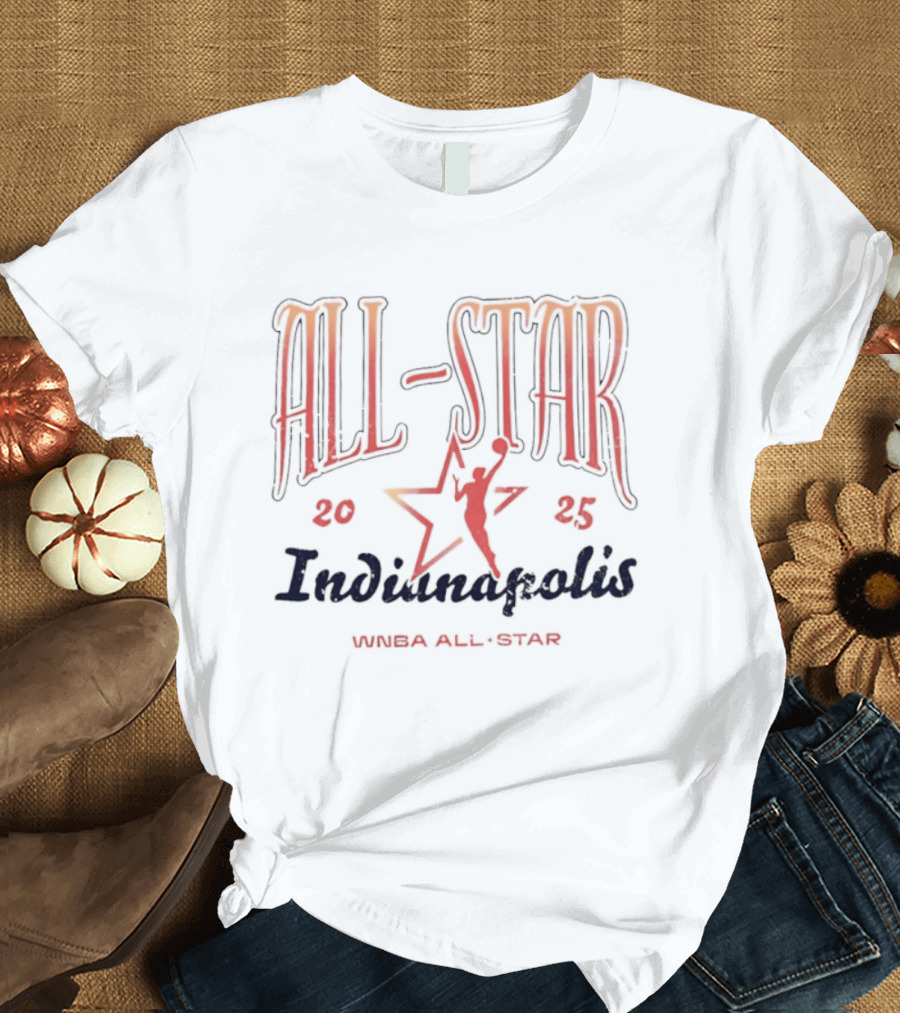 2025 All Star Indianapolis WNBA T-Shirt