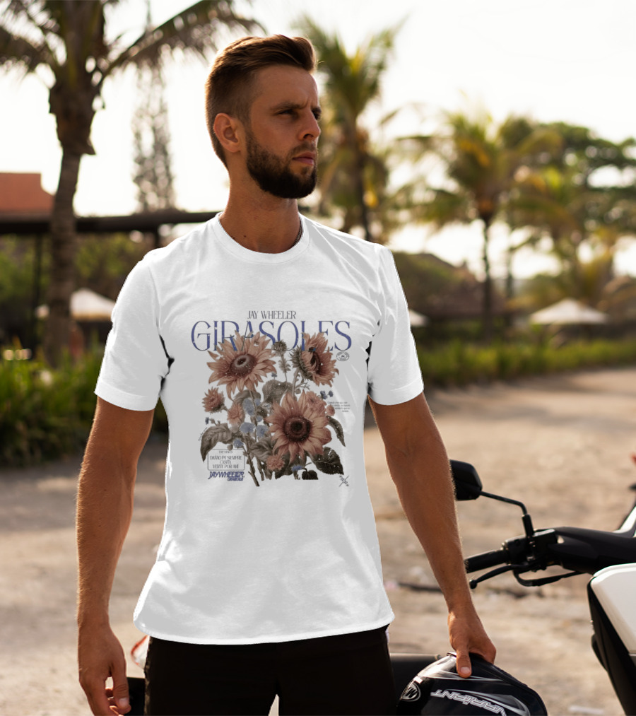 Jay Wheeler Girasoles Sunflowers Botanical T-Shirt