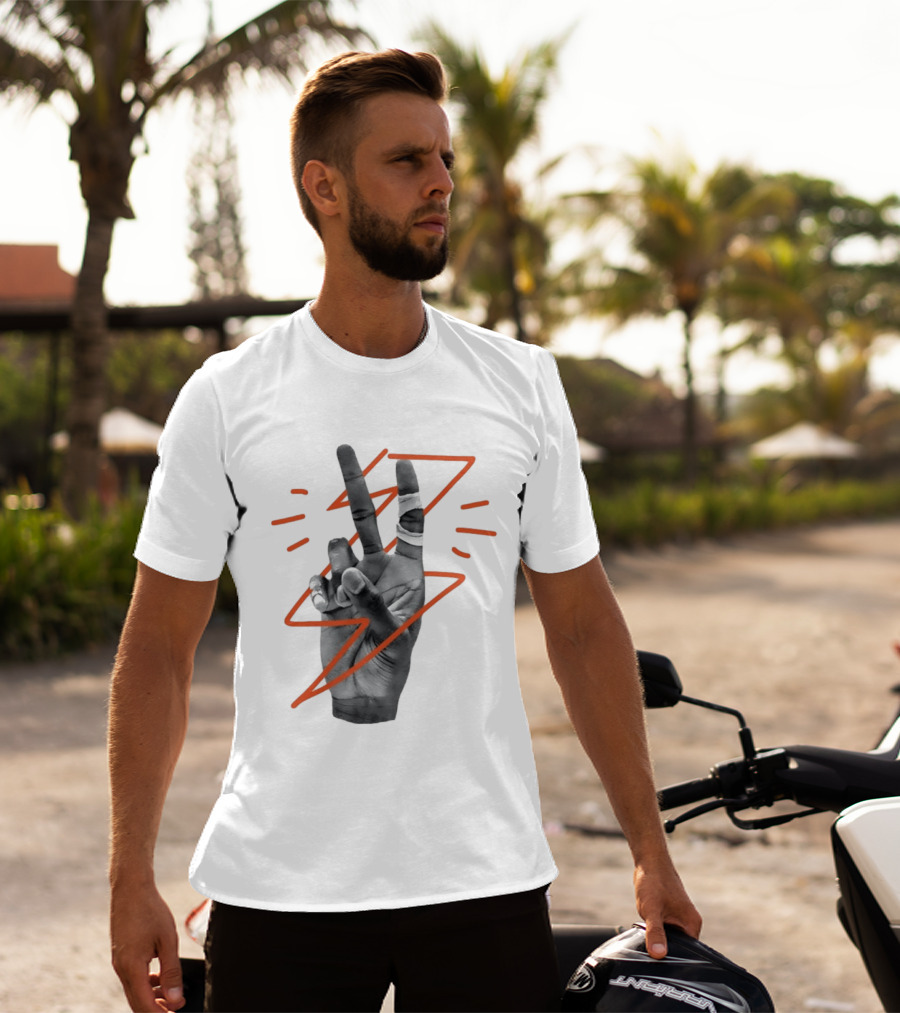 Shai Gilgeous Alexander SGA B2B 2025 26 Kia NBA MVP Hand Gesture T-Shirt