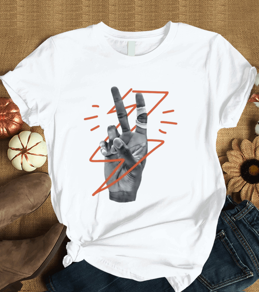 Shai Gilgeous Alexander SGA B2B 2025 26 Kia NBA MVP Hand Gesture T-Shirt