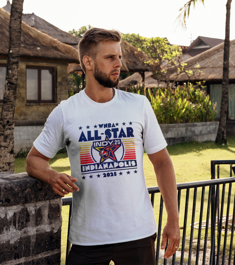 WNBA All Star INDY 2025 Indianapolis Crewneck T-Shirt