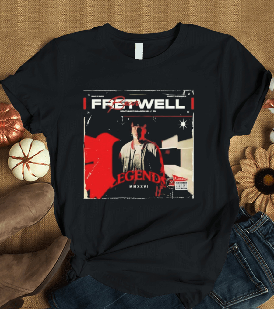 Bear Fretwell Alabama Legends MMXXVI Southeast Bulloch NCAA Football T-Shirt