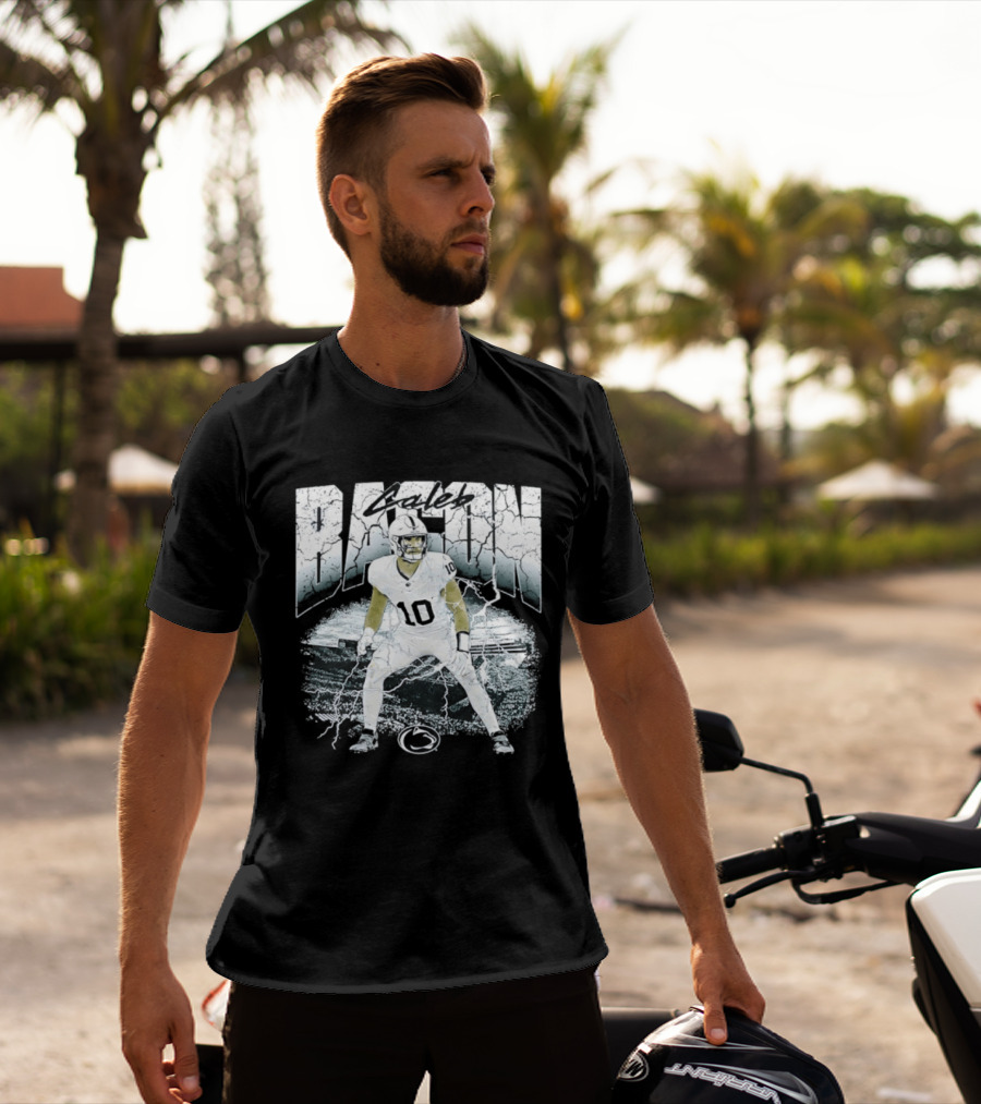 Caleb Bacon 10 Penn State Nittany Lions NCAA Football Player T-Shirt