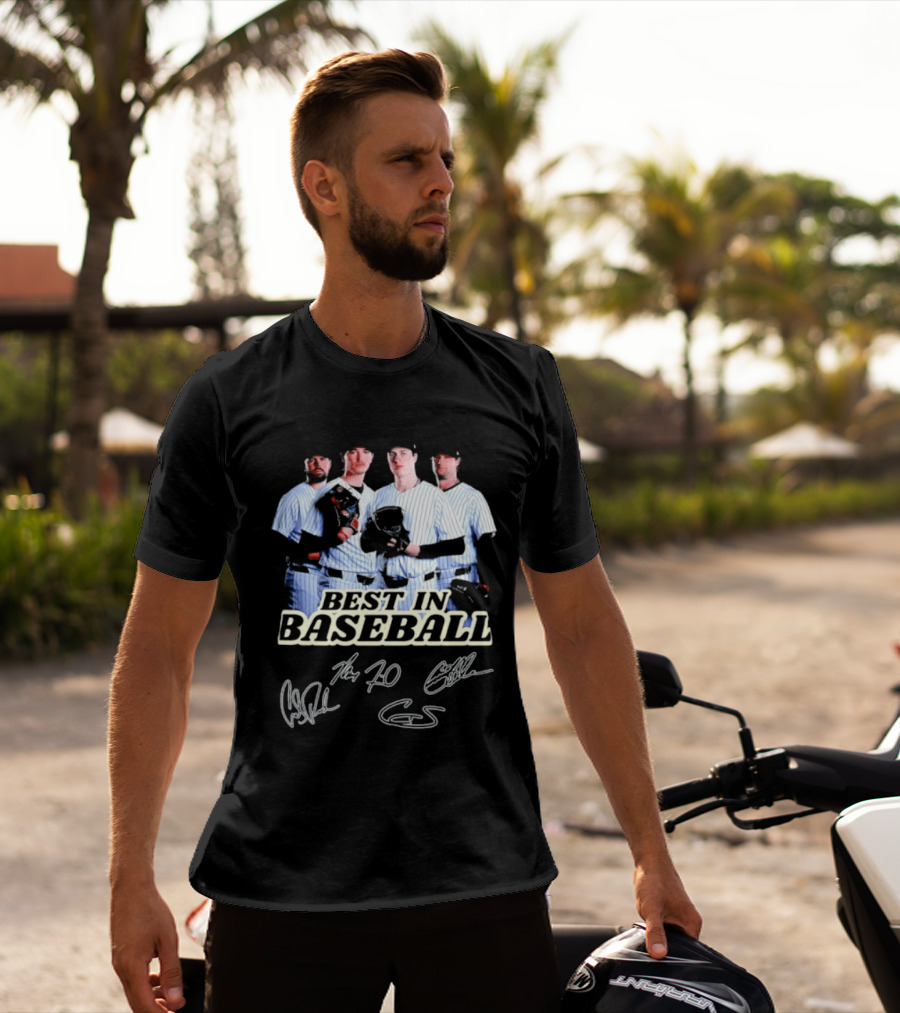 New York Yankees Best In Baseball MLB Team Champions T-Shirt