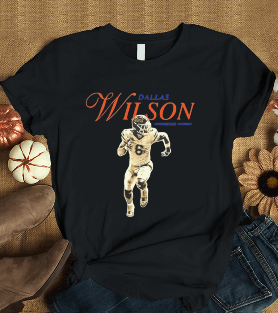 Dallas Wilson 6 University Of Florida Football NCAA T-Shirt