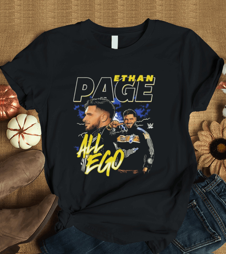 Ethan Page WWE All Ego BZ T-Shirt