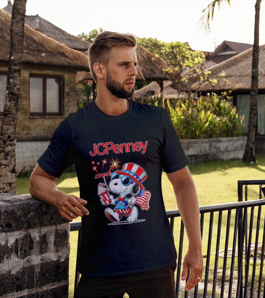 JCPenney Snoopy America 1776 2026 250th Anniversary Celebration T-Shirt