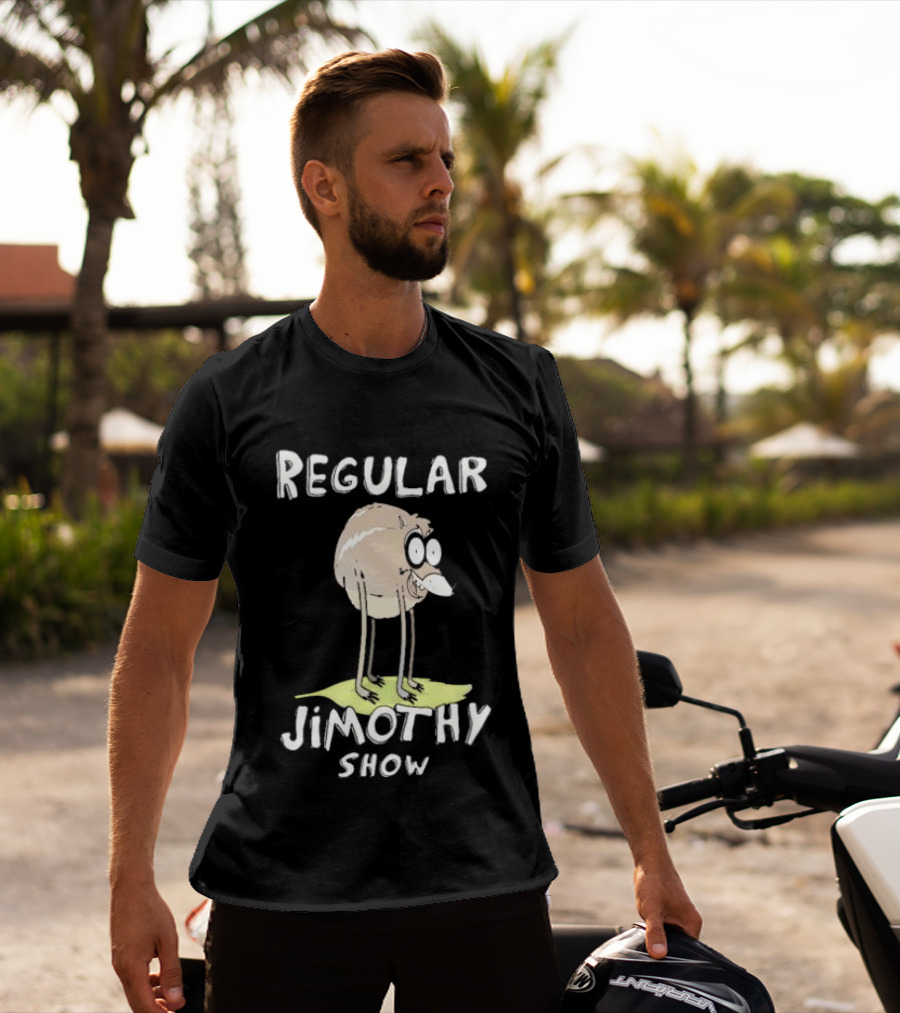 Regular Jimothy Show Cartoon Character Comedy Bird T-Shirt