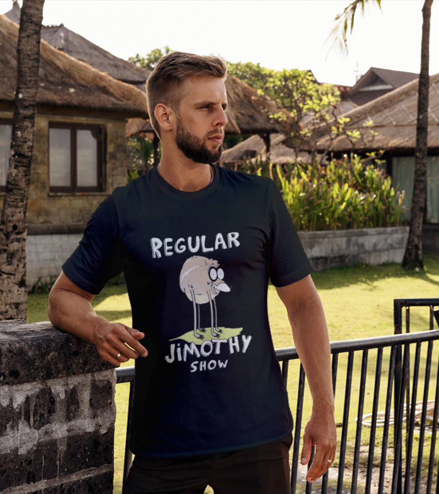 Regular Jimothy Show Cartoon Character Comedy Bird T-Shirt