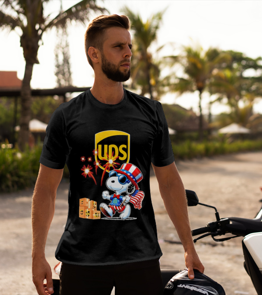 Snoopy UPS 250th Anniversary America 1776 2026 Celebration T-Shirt