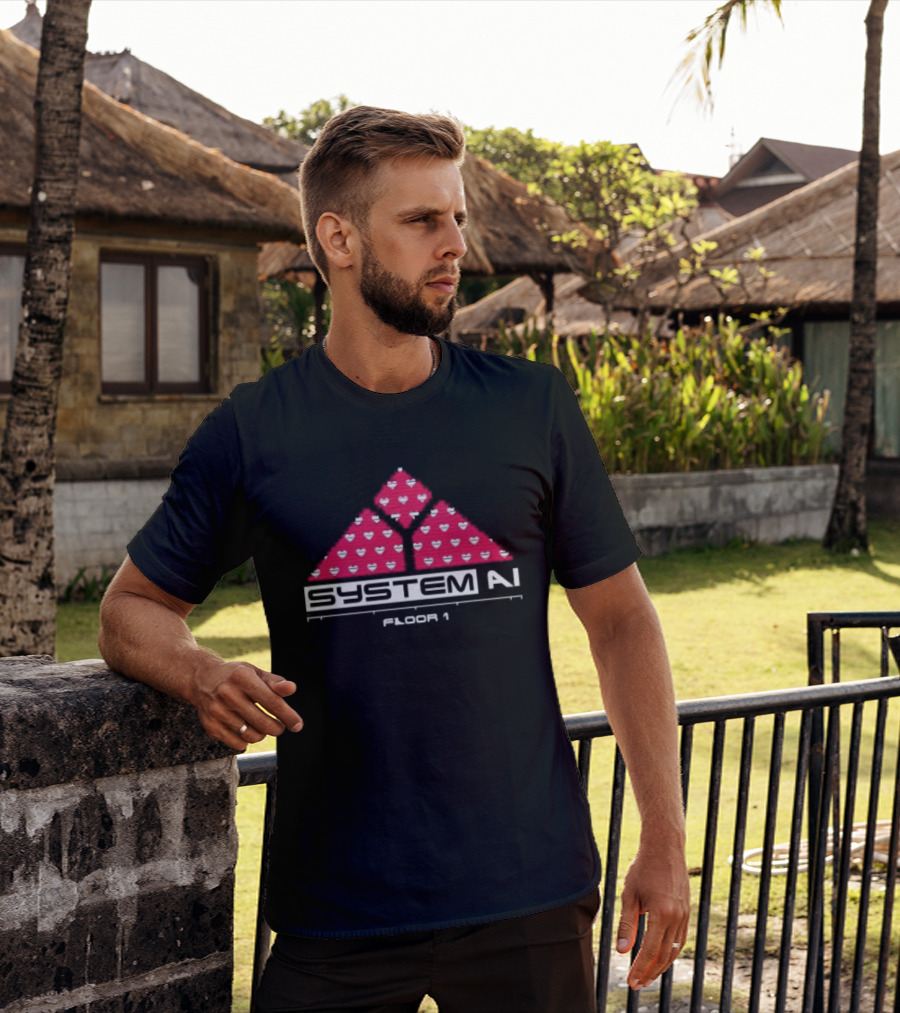System AI Floor 1 Triangular Heart T-Shirt