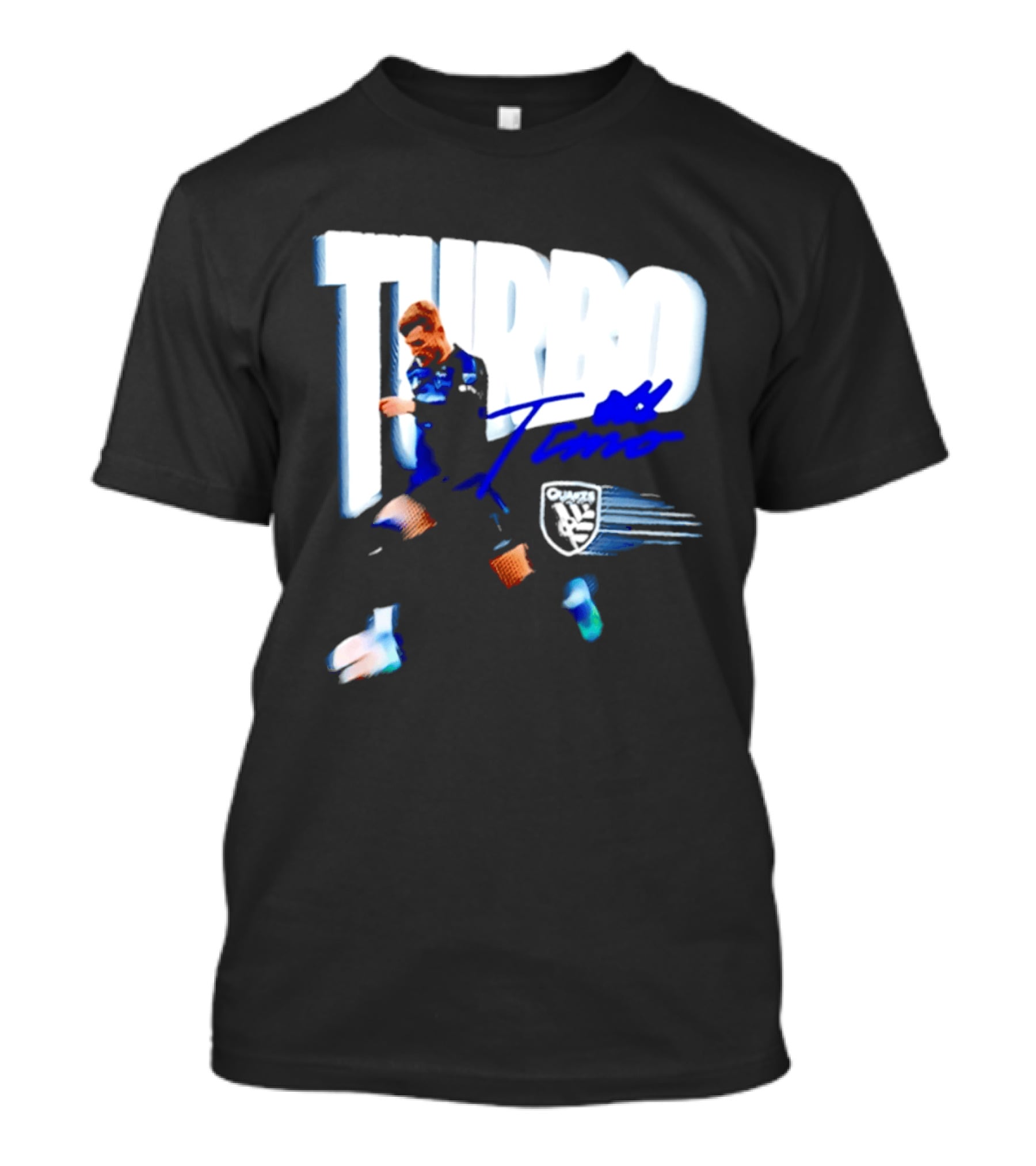 Turbo Timo San Jose Earthquakes Soccer Player Promotion T-Shirt