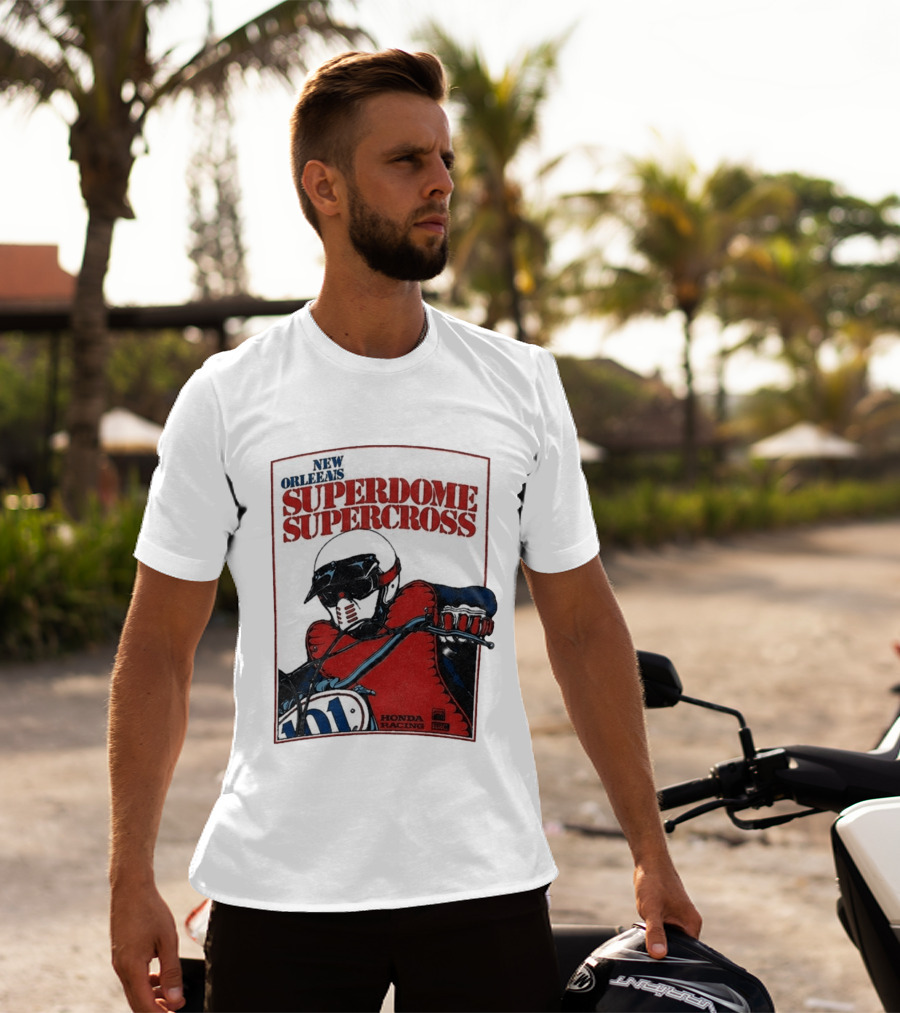 New Orleans Superdome Supercross Honda Racing 101 T-Shirt