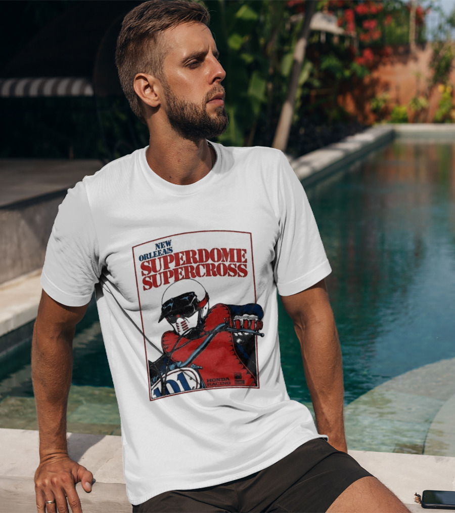 New Orleans Superdome Supercross Honda Racing 101 T-Shirt