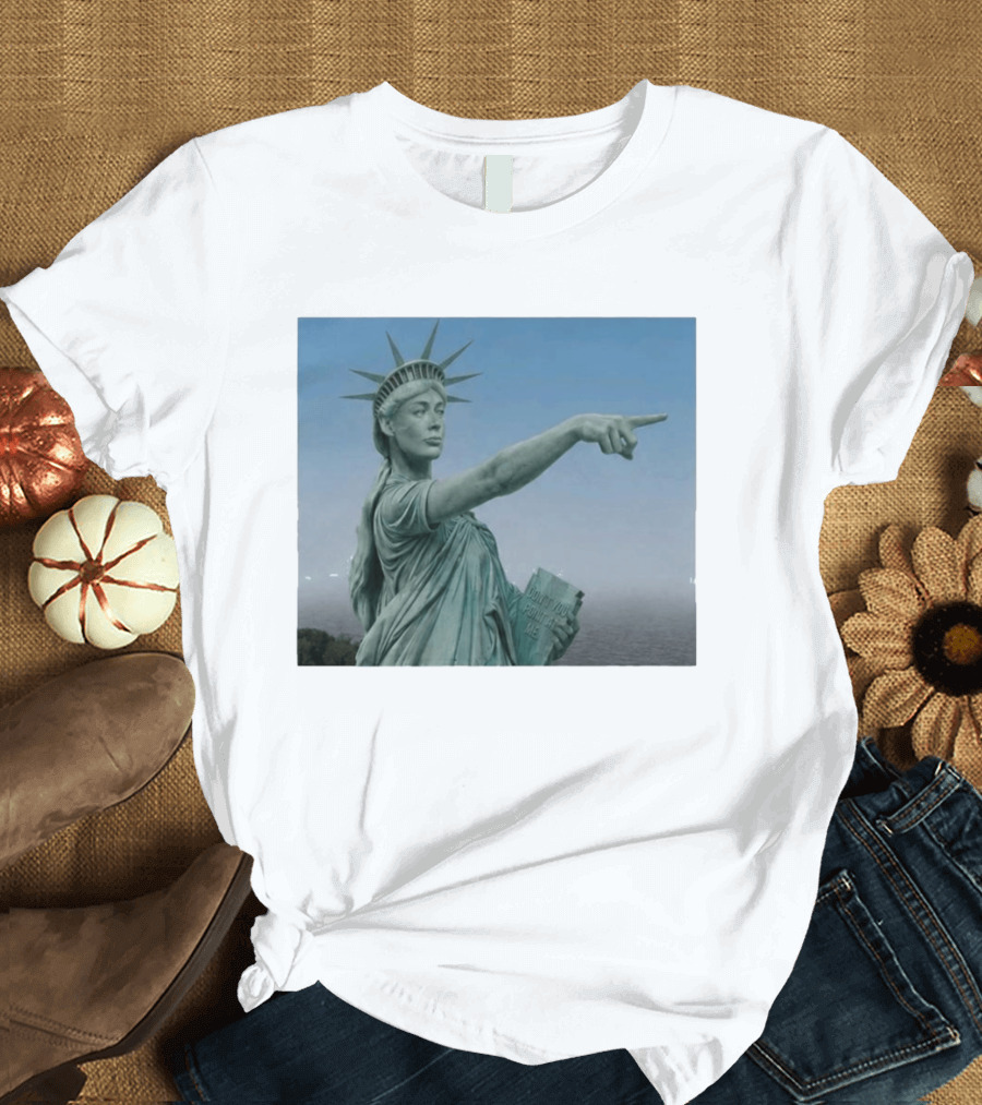 Sophie Cunningham Statue Of Liberty Don't You Politicize Me T-Shirt