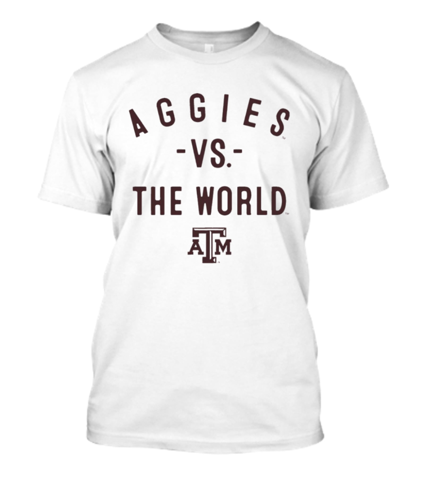 Texas A&M Aggies Vs The World NCAA 2026 Season T-Shirt