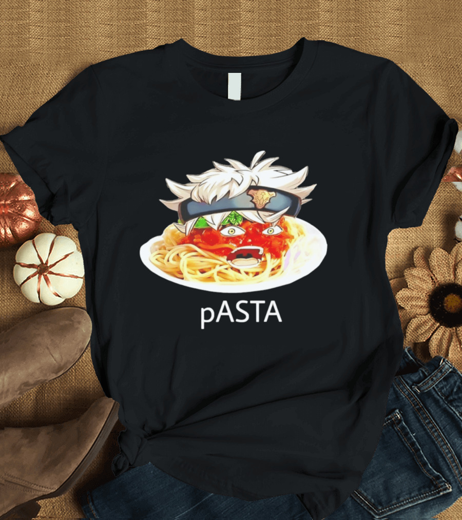 Asta X Pasta Fusion Anime Humor PASTA T-Shirt