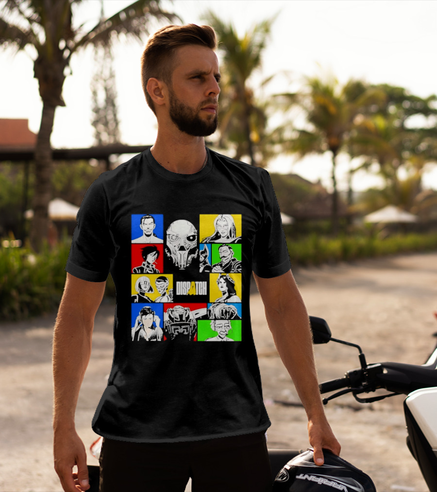 Blizzard Entertainment Over Hero Ensemble Characters T-Shirt