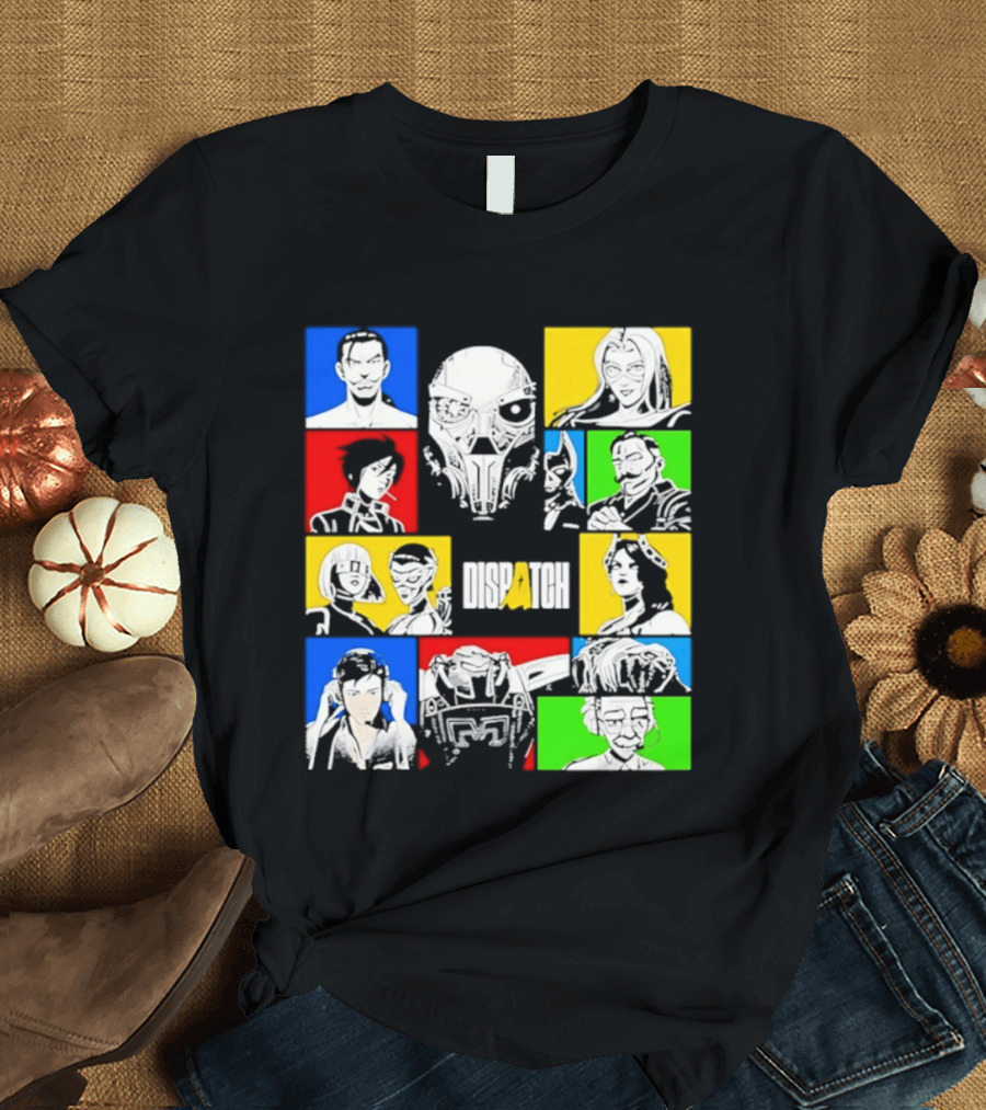 Blizzard Entertainment Over Hero Ensemble Characters T-Shirt